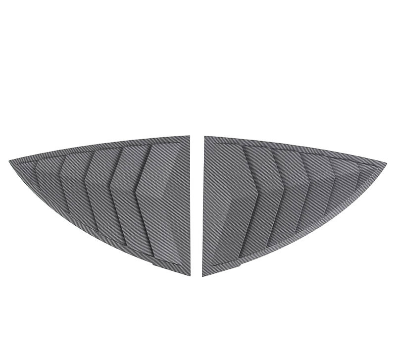 2pcs Blinds Rear Triangular Window Sunshade Modification Accessories for Model Y