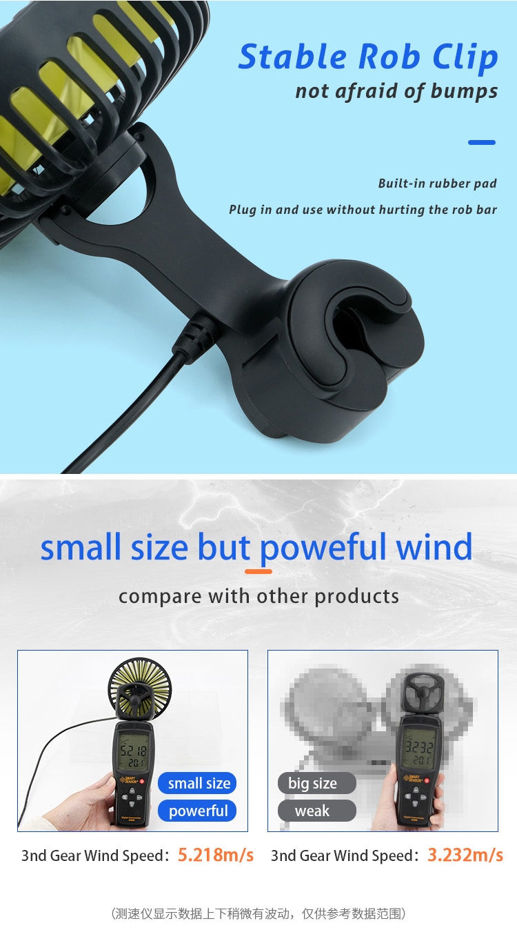 F407 USB Car Back Seat Fan for Rear Seat detail (5)v8h